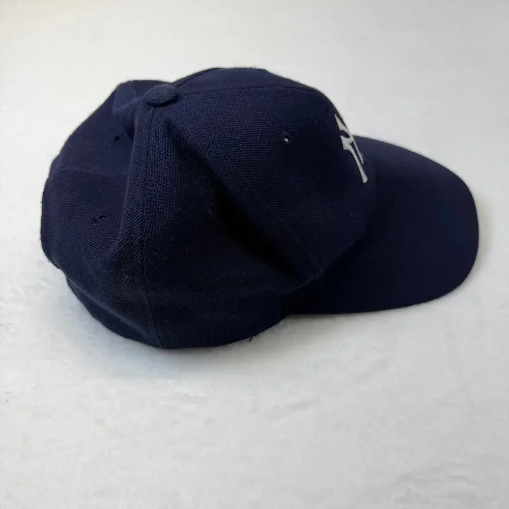 Vintage New York Yankees Sports Specialties Plain Logo Snapback Hat World Series